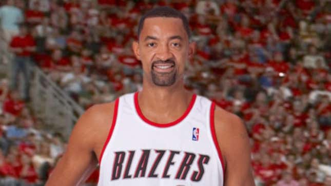 Image for article titled Promise Of Hot Meal, Free Uniform All Juwan Howard Needed To Sign With Blazers