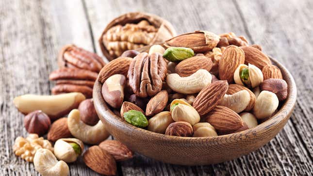 Image for article titled Nuts Don&#39;t Have as Many Calories as You Think