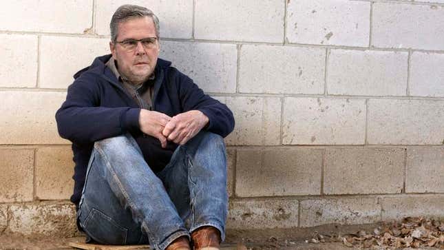 Image for article titled Demoralized Jeb Bush Succumbs To New Hampshire Heroin Epidemic