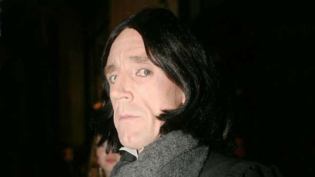 Image for article titled Man Going To Show Up To Launch Of J.K. Rowling&#39;s New Book Dressed As Severus Snape Anyway