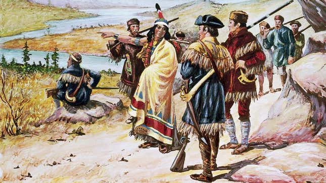 Image for article titled Newly Discovered Journal Entries Reveal Sacagawea’s Repeated Attempts To Ditch Lewis And Clark