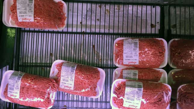 Image for article titled Recall issued for 43,000 pounds of ground beef