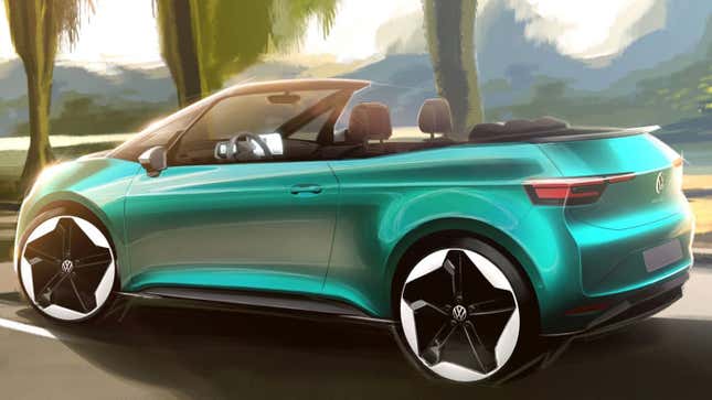 Image for article titled I Don&#39;t Need A Volkswagen ID.3 Cabriolet, But I&#39;ll Take It