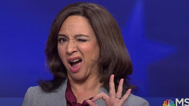 Image for article titled Kamala-Con: Maya Rudolph Gushes About Finally Meeting Sen. Harris IRL
