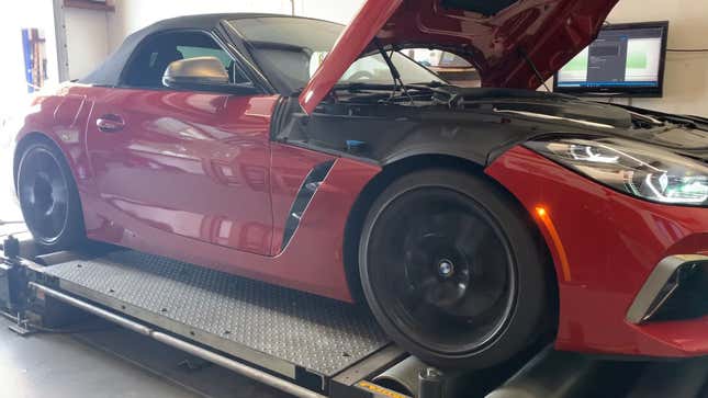 Image for article titled Dyno Test Reveals the 2020 BMW Z4 Has a Lot More Torque Than BMW Claims