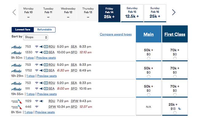 Can Alaska Airlines Miles Be Used on American?