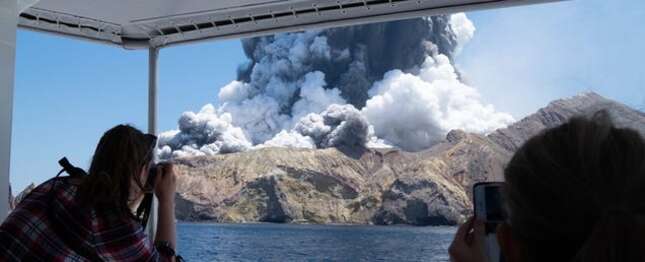 Imagen para el artículo titulado Por qué el volcán White Island de Nueva Zelanda entró en erupción sin previo aviso