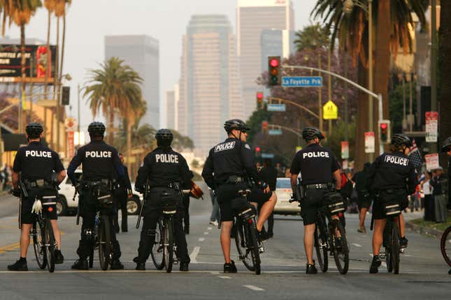 Image for article titled The LAPD Just Banned Its Officers From Using Third-Party Facial Recognition Software