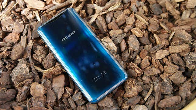 Image for article titled Pop-Up Cameras Are Just the Start as Oppo Dreams of Phones with Pop-Up Screens