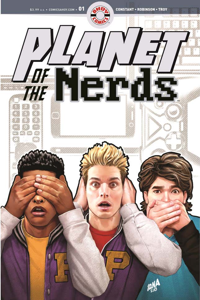 Cover art for Planet of the Nerds #1