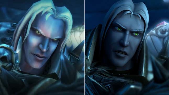 Left: Blizzard Original Right: Fan Remake
