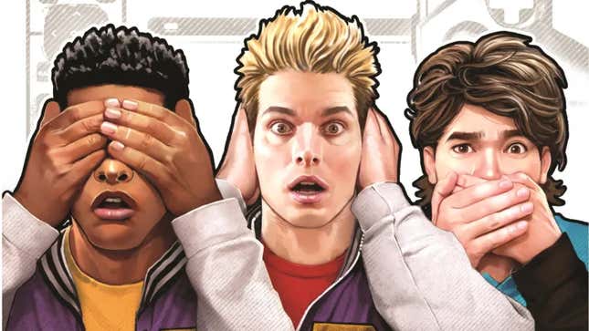 Time travelling jocks find a horrifying future in Planet of the Nerds. More horrifying than having your own comic reviewed by fellow critics?
