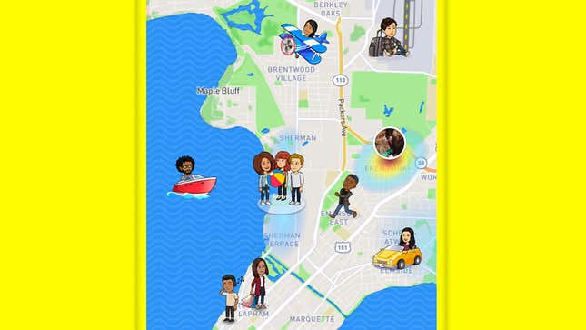 Snapchat knows if you’re moving because of your phone’s accelerometer.