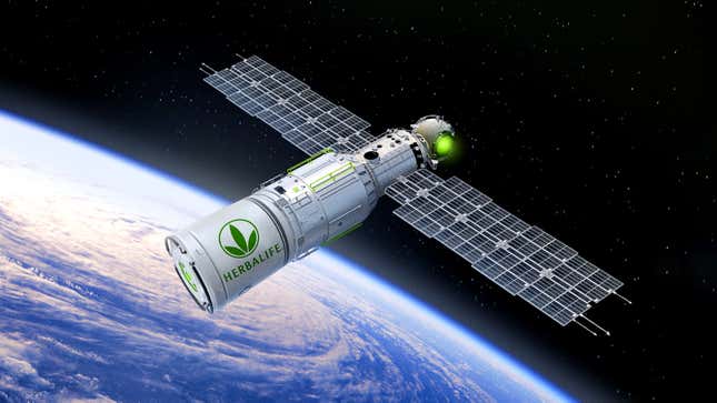 Image for article titled Herbalife Launches Sampler Kit Into Deep Space To Share Once-In-A-Lifetime Business Opportunity With Alien Civilizations