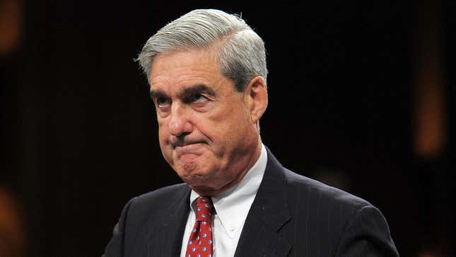 Image for article titled Mueller Kinda Miffed That Barr Clearly Didn’t Read His Stuff Like He Said He Would