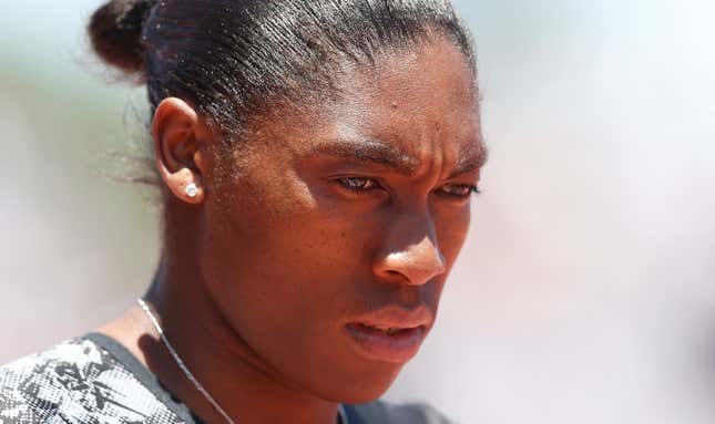 Caster Semenya of South Africa looks on during the Prefontaine Classic at Cobb Track &amp; Angell Field on June 30, 2019, in Stanford, Calif. 