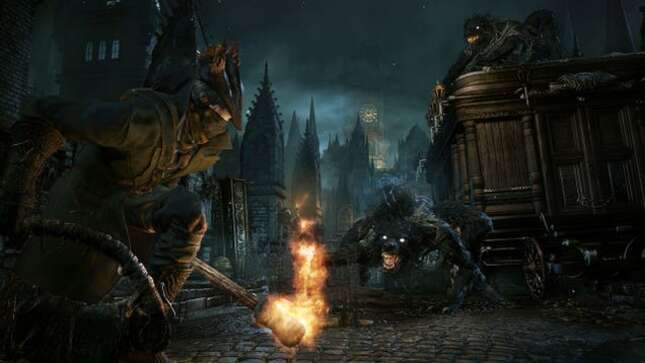 a screenshot from bloodborne