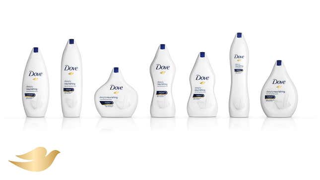 Dove's New Diversity in Bottle Shapes Campaign Is Hilariously Stupid