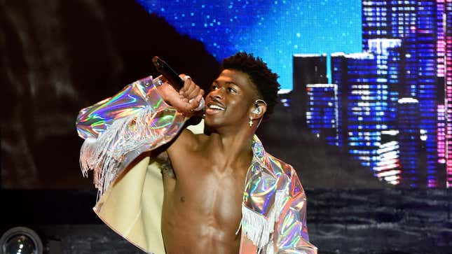 Lil Nas X performs on stage during Internet Live By BuzzFeed on July 25, 2019 in New York City.