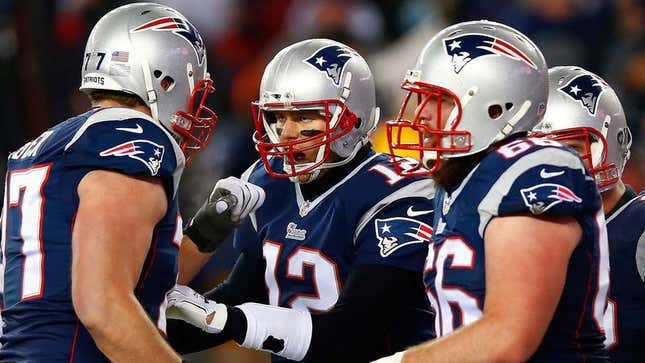Image for article titled Patriots Really Embracing ‘Us Against The Rules’ Mentality