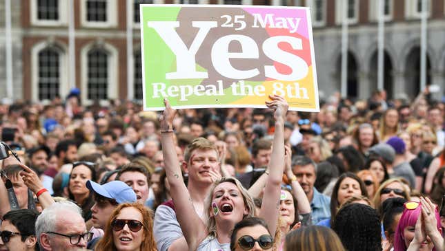 Image for article titled Irish Doctors Brace For Wave Of Fetuses To Be Aborted 12 Weeks After Repeal Celebration