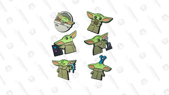 Image for article titled You Can&#39;t Resist the Force of This Cute Six Pin Set of The Child Exclusively at Amazon, Now $22