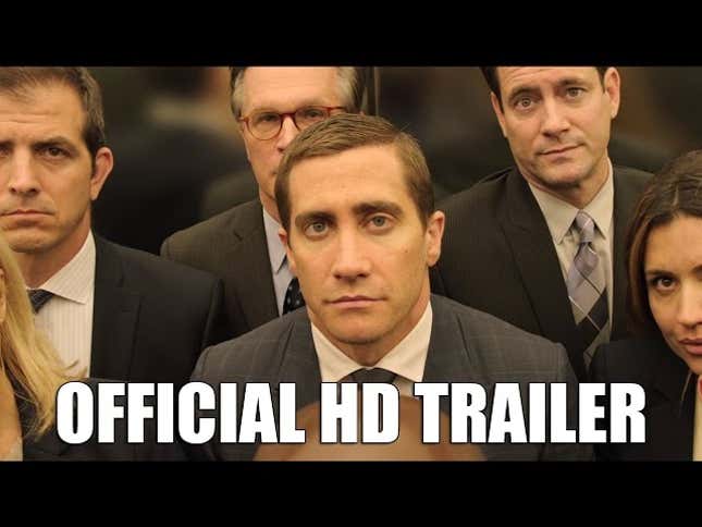 Jake Gyllenhaal once again plays a bereaved widower in the <i>Demolition</i> trailer