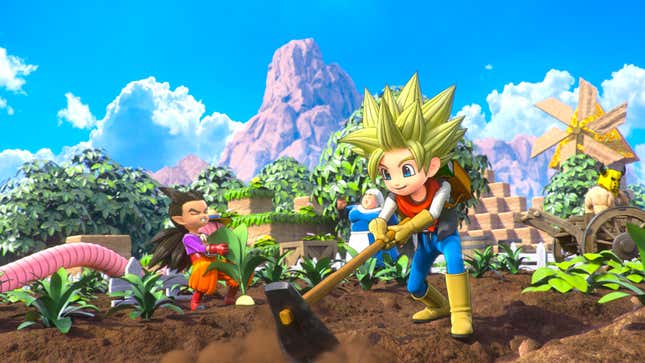 Image for article titled Helping People In Dragon Quest Builders 2 Gives Me So Much Joy