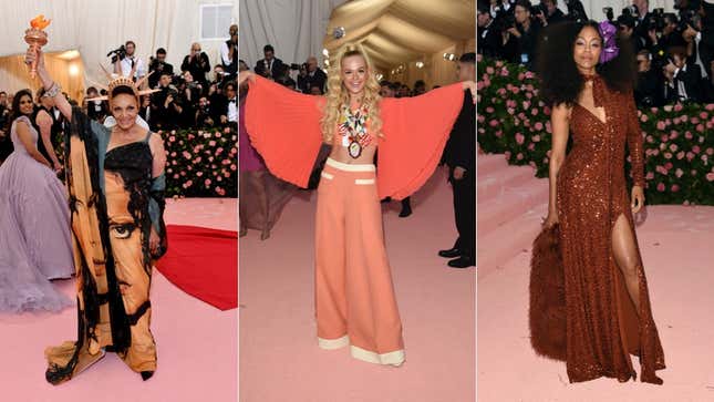 Image for article titled Elites Go Camping: Every Look from the 2019 Met Gala Red Carpet