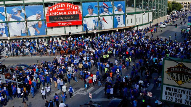 Image for article titled 911 Call Data Confirms Wrigleyville Is A Terrible Place To Be During Cubs Games
