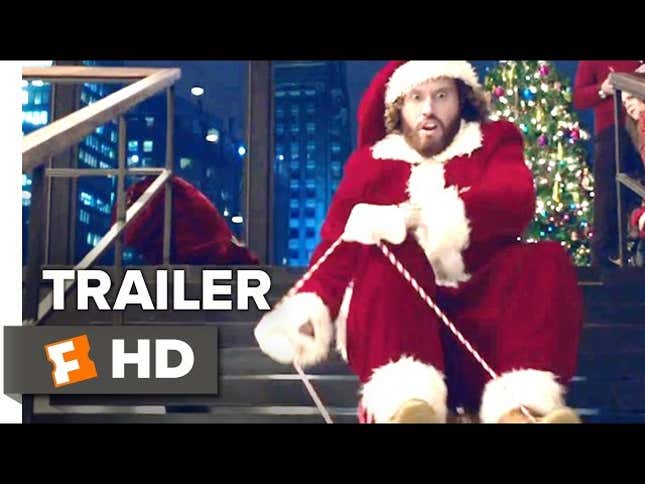 T.J. Miller is full of holiday spirits in the <i>Office Christmas Party </i>trailer