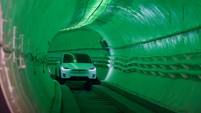 Image for article titled Elon Musk&#39;s D.C. to Baltimore Tunnel Sounds Worse than Pointless