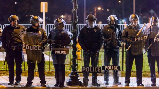 Image for article titled Heavy Police Presence In Ferguson To Ensure Residents Adequately Provoked