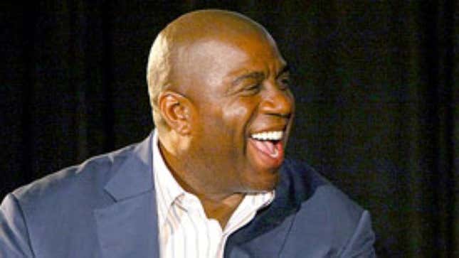 Image for article titled Magic Johnson Shares 'Thoughts' On Lakers-Celtics Finals