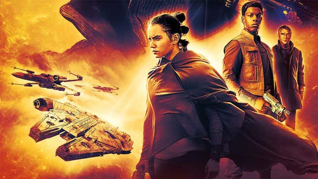Rey and Finn might be front and center on Resistance Reborn’s cover, but they’re not really the stars. The guy behind them is.