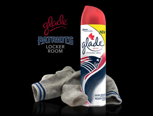Image for article titled Glade Releases New Spray To Make Home Smell Like Patriots Locker Room
