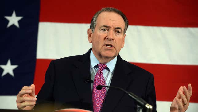 Image for article titled Candidate Profile: Mike Huckabee