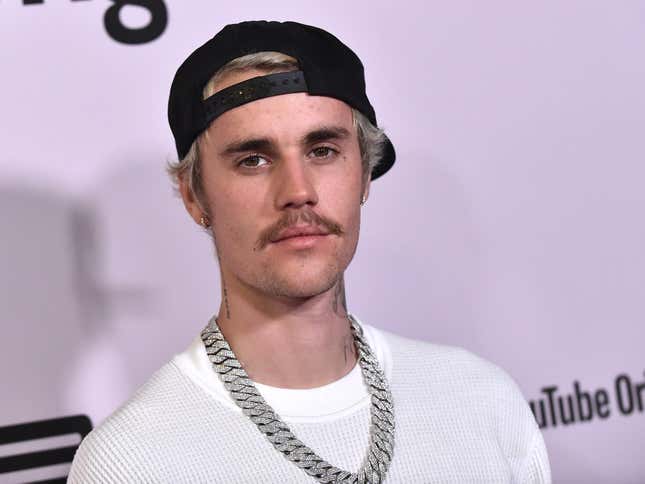 Image for article titled Justin Bieber Is Angling to Be the Next Mustachioed Pastor of Hillsong [UPDATE]