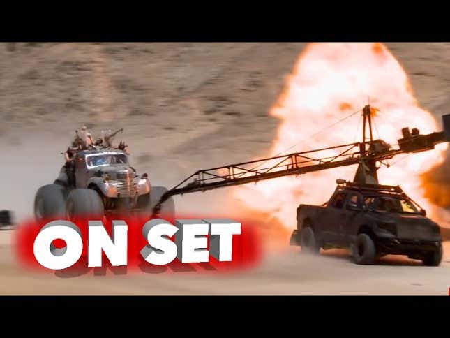 Strap In For 18 Minutes Of Raw Behind-The-Scenes <i>Mad Max </i>Footage