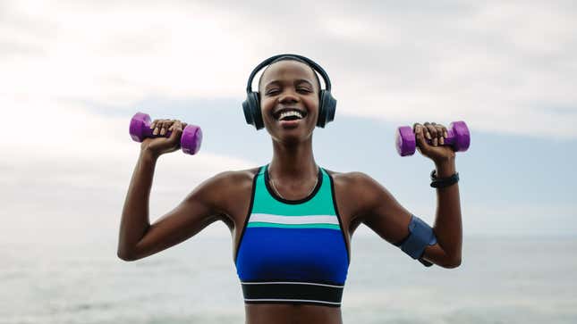 Image for article titled Record Gym Videos and Play Music at the Same Time