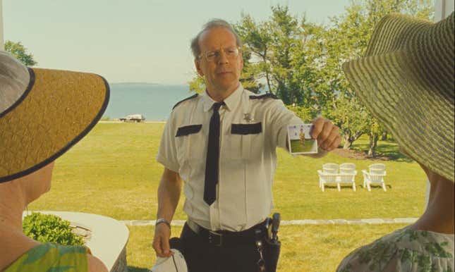 Image for article titled Bruce Willis's Plymouth Police Wagon In Moonrise Kingdom Was Car-Casting That Worked