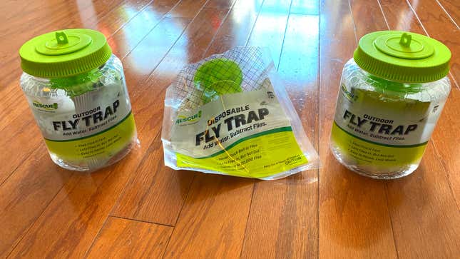 Image for article titled I Didn&#39;t Intend to Do This Product Review But Rescue!&#39;s Fly Traps Work Like a Mug and Sharing is Caring