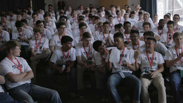Image for article titled In Boys State, politics is kids’ stuff