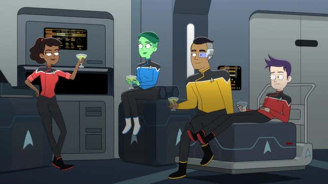 Image for article titled Lower Decks' Mike McMahan on How Information Is the Human Heart of Star Trek