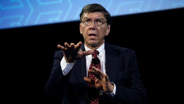 Image for article titled Clayton Christensen, Father of &#39;Disruptive Innovation,&#39; Dies at 67