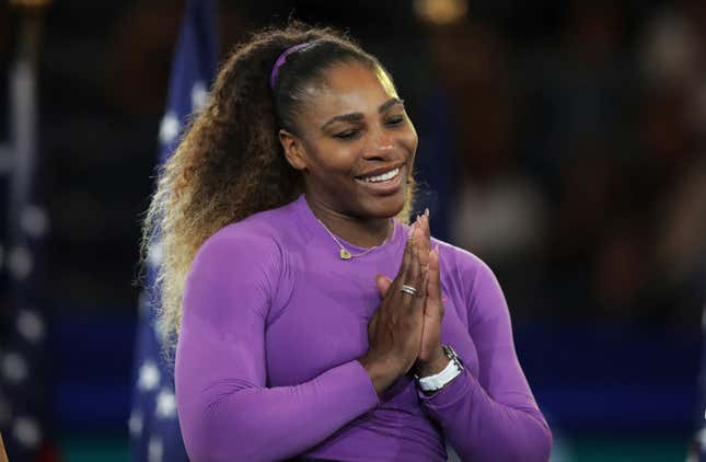 Image for article titled Serena Williams Denied Record-Tying Grand Slam Title by 19-Year-Old Canadian