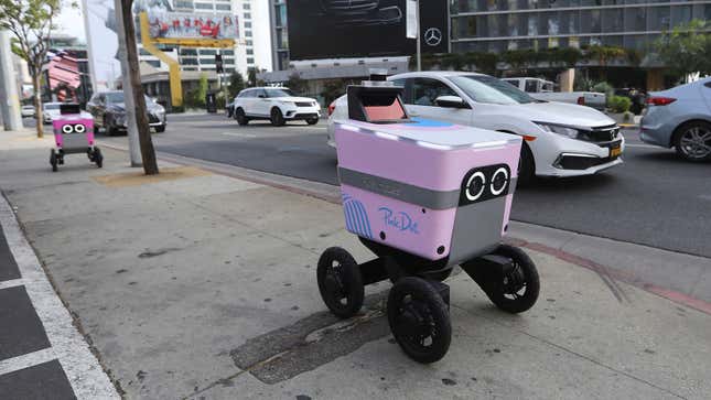 little delivery robots