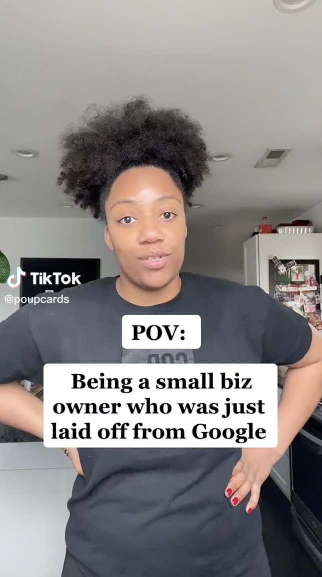 Image for article titled Ex-Google Employees Are Vlogging Their Layoffs on TikTok