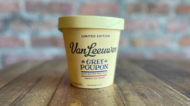 Image for article titled This Grey Poupon Ice Cream Needs More Mustard