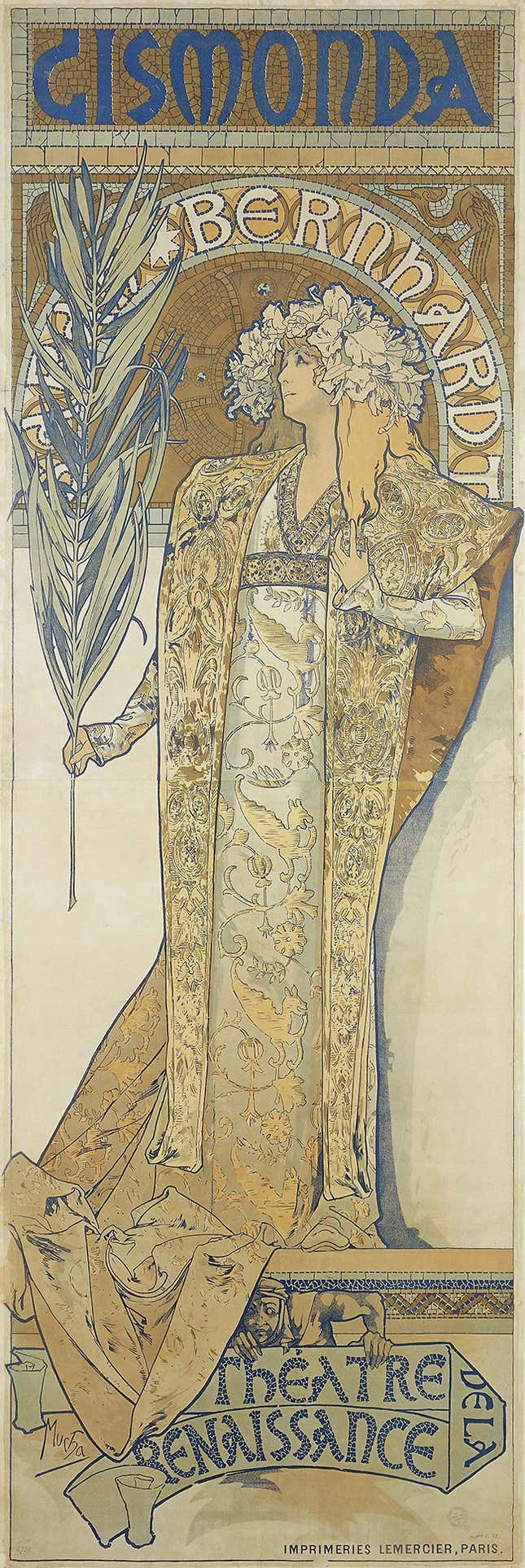 “Gismonda,” 1894.